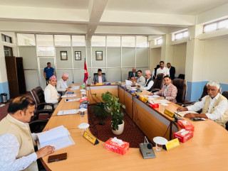 लुम्बिनी प्रदेश मन्त्रिपरिषद्को बैठक, राजधानी क्षेत्रको जग्गा शर्तसहित फुकुवा गर्ने निर्णय