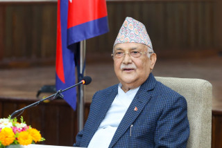 विद्या भण्डारीलाई अध्यक्ष बनाउन सकिँदैन : ओली