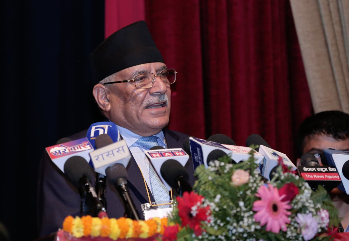 वर्तमान सरकारले भ्रष्टाचारविरुद्ध केही पनि गर्न सक्दैन : पुष्पकमल दाहाल