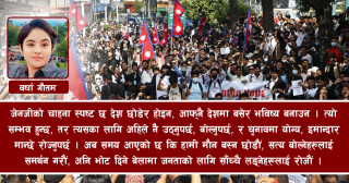 जनताको रगतमा नेताको 'महल'