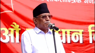 संविधान र राष्ट्रपति संस्थालाई खारेज गर्न खोजियो, मैले जोगाएँ : अध्यक्ष दाहाल