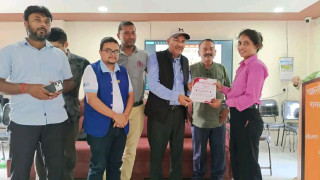 नेपाल स्वयंसेवी रक्तदाता समाज पश्चिम नवलपरासीको आयोजनामा रक्तदान