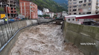 टर्कीको कालो सागर क्षेत्रमा बाढीको वितण्डा