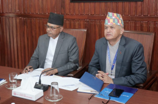 भूमिमन्त्री सिन्हाले गरे पदभार ग्रहण : भू—उपयोग नियमावली संशोधन गर्ने निर्णय