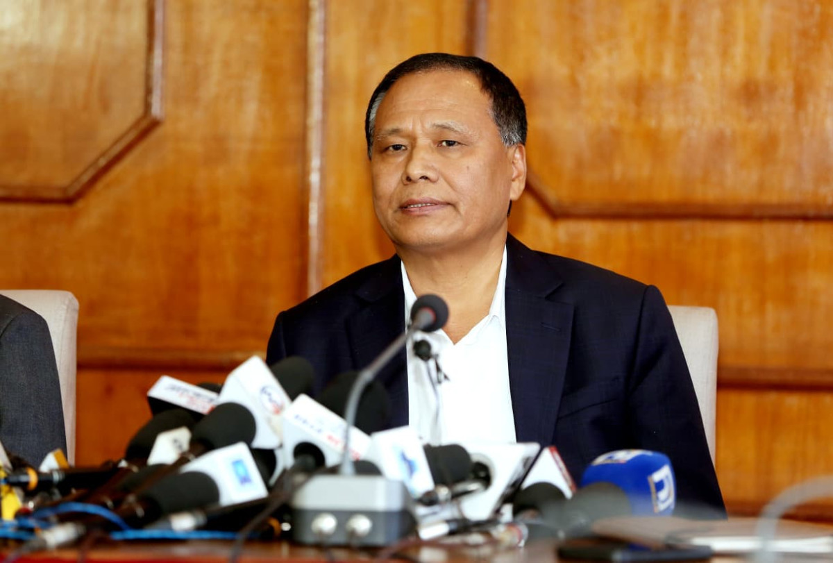 तुइन खोलामा  पहिरो हटाउन आवश्यक भन्दा बढी उपकरण परिचालन गरेका छौँ : मन्त्री घिसिङ