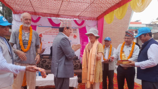 बेलहियामा पर्यटकलाई स्वागत तथा सम्मान