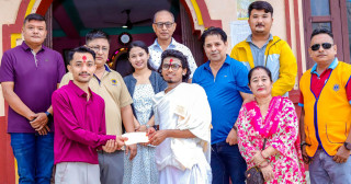 लायन्स सिद्धार्थनगर युथद्वारा खाना खुवाउने तथा मानसिक स्वास्थ्यसम्बन्धी सचेतना कार्यक्रम