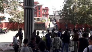 देउवा सार्वजनिक हुने भएपछि काँग्रेस मुख्यालय सानेपामा सुरक्षा व्यवस्था मजबुत