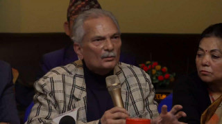 वर्तमान सरकारमार्फत नै निर्वाचन गराउनुको विकल्प छैन : भट्टराई