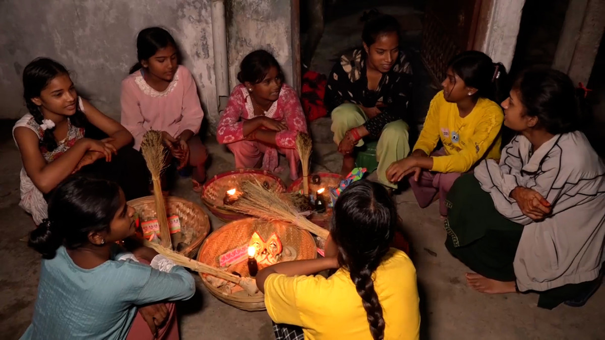 मिथिलाञ्चलमा सामा चकेवा पर्व शुरु