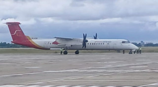 धनगढीबाट काठमाडौं उडेको श्री एयरलाइन्सको जहाज भैरहवामा अवतरण