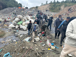 बञ्चरेडाँडा ल्याण्डफिल्ड साइटका स्थानीयसँग सहमति