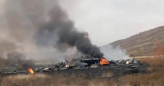 जर्जियामा टर्कीको सैन्य कार्गो विमान दुर्घटनाग्रस्त