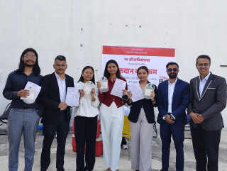 ग्रेसको १९ औं वार्षिकोत्सवको अवसरमा रक्तदान, ७३ युनिट संकलन