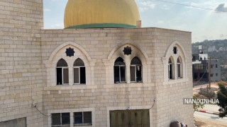 इजरायलीले वेस्ट बैंकको मस्जिदमा आगो लगाए