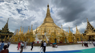 श्वेडागन प्यागोडामा १० महिनामा ५८ लाख ९० हजारभन्दा बढी पर्यटक