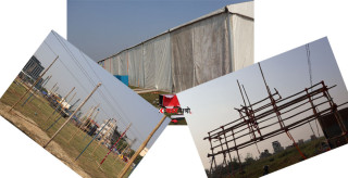 भैरहवामा स्थायी मण्डपको अभाव, अस्थायी संरचनामा वर्षेनी लाखौं खर्च