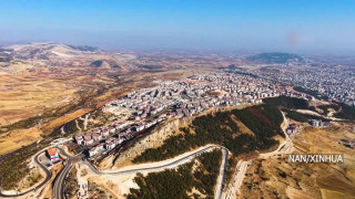 दक्षिणी टर्कीमा भूकम्पपछि निर्माण गरिएका घरहरू हस्तान्तरण