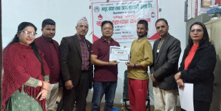 मयुर सहकारीको आयोजनामा रक्तदान