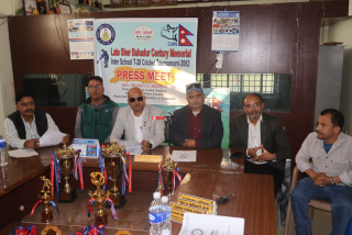 ‘स्वर्गीय शेरबहादुर सेन्चुरी स्मृति अन्तरविद्यालय टी–२० क्रिकेट’ मंसिर १२ देखि