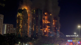 हङकङको आवासीय क्षेत्रमा आगलागी हुँदा १३ जनाको मृत्यु