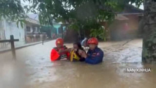 इण्डोनेसियामा बाढी र पहिरोमा परी १३ जनाको मृत्यु