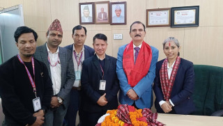 भीम अस्पतालको मेसु डा. थापाद्वारा पदभार ग्रहण