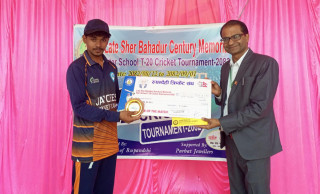 अन्तरविद्यालय क्रिकेट प्रतियोगिता : जेसीज र भैरहवा नमूना विजयी