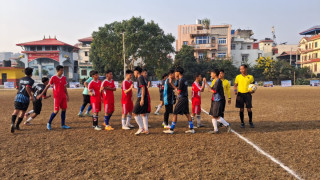 क्यानन सेभेन ए साइड फुटबल प्रतियोगिता : तेस्रो दिनसम्म १२ खेल सकियो