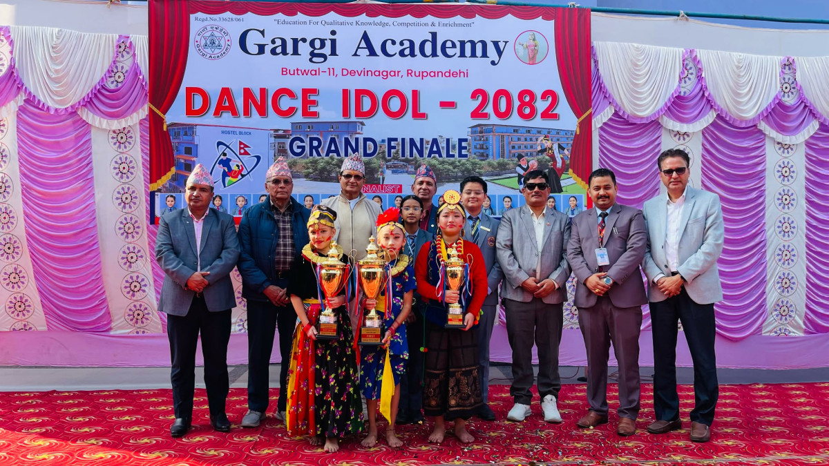 गार्गी एकेडेमीमा डान्स आइडल, कक्षा ४ की सृष्टीलाई उपाधि