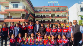 रिसन खेल महोत्सवका विजेता पामिरका विद्यार्थी सम्मानित