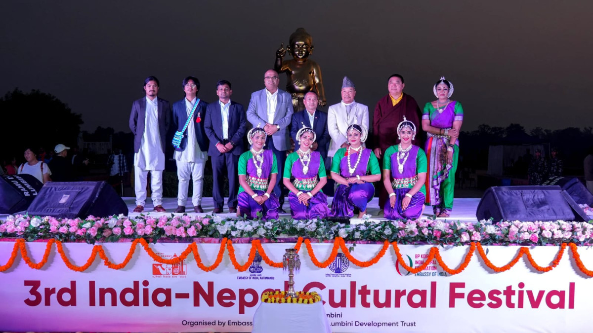लुम्बिनीमा भारत–नेपाल सांस्कृतिक महोत्सवको तेस्रो संस्करण सम्पन्न
