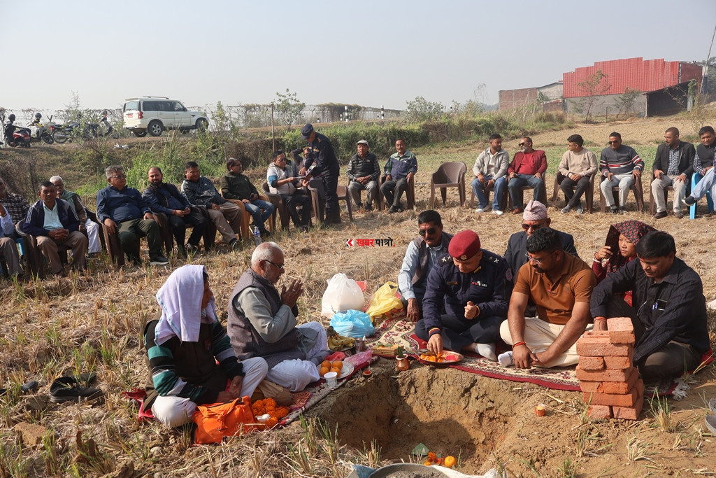 प्रहरी चौकी पिपरहियाको नयाँ भवन निर्माण हुने