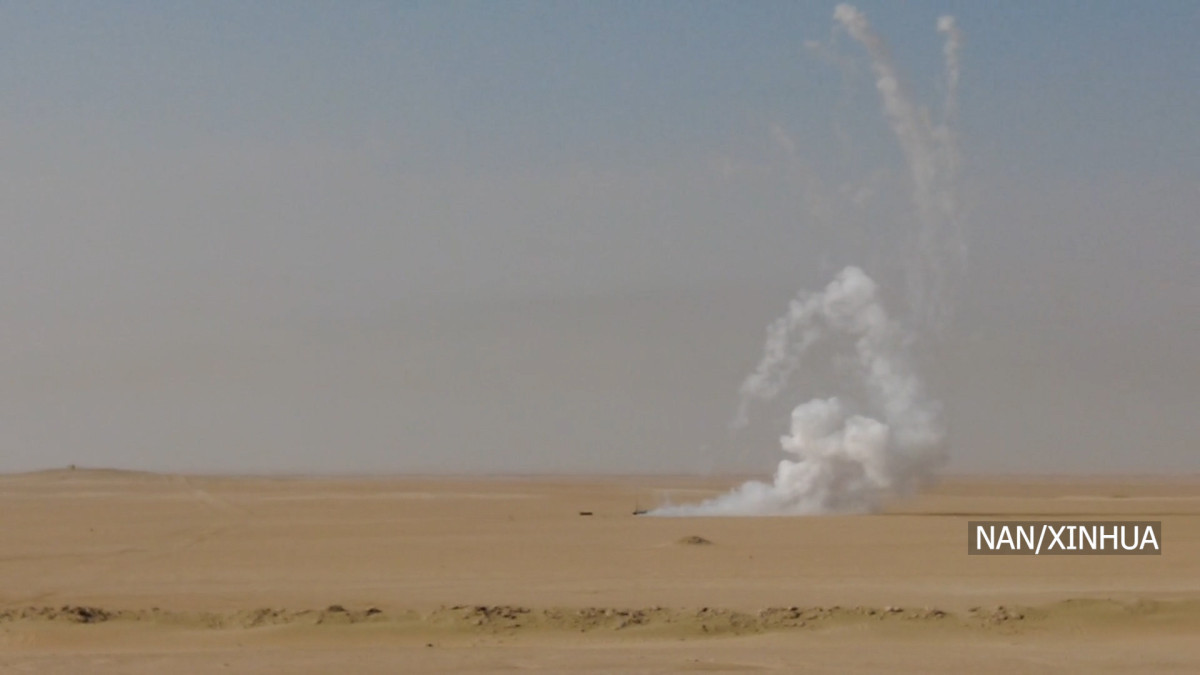 चीनद्वारा लिजियान–१ रकेट प्रक्षेपण