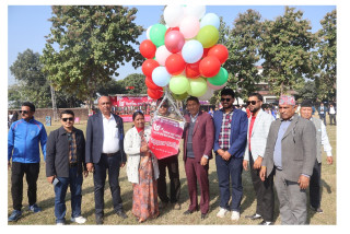 सातौं तिलोत्तमा नगरस्तरीय राष्ट्रपति रनिङ्ग शिल्ड प्रतियोगिता सुरु