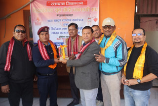 सिद्धार्थनगर सुनचाँदी व्यवसायी संघद्वारा रक्तदान तथा स्वागत