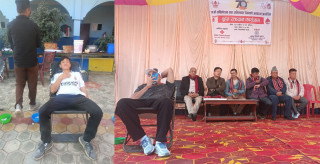 रुपन्देही लिलाराम माविमा रक्तदान