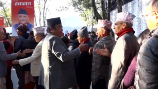महाधिवेशन स्थल भृकुटीमण्डपमा बिहानैदेखि चहलपहल