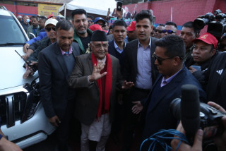 नेकपा एमालेको अध्यक्षमा केपी ओली बिजयी