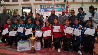 कालिका कप : भलिबलतर्फ होराईजन र एभरेष्टलाई उपाधि