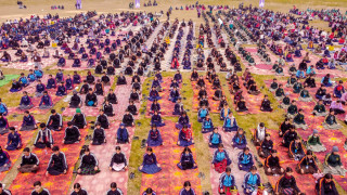 कञ्चनमा मनाइयो विश्व ध्यान दिवस