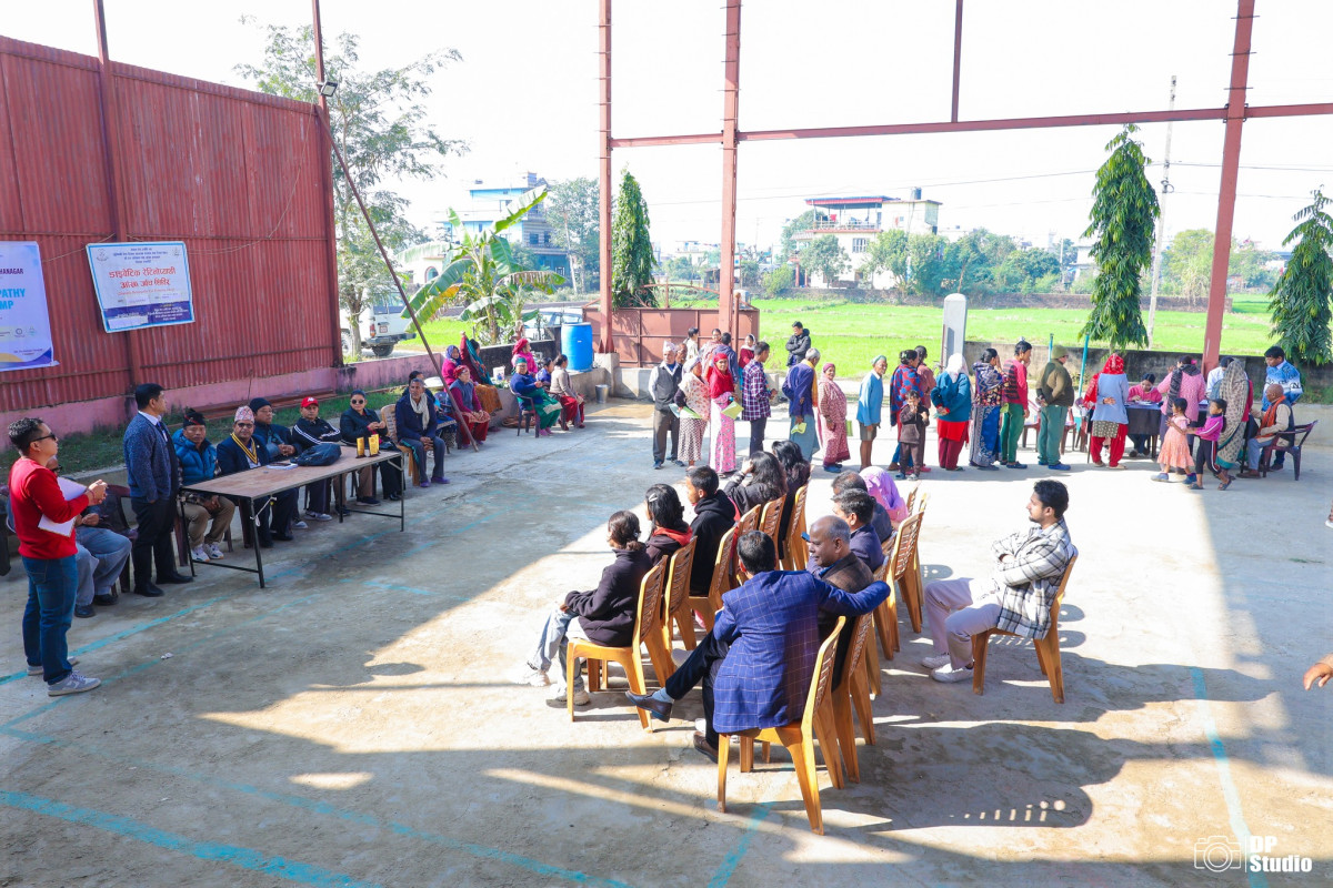 रोटरी लुम्बिनी सिद्धार्थनगरद्वारा डाइबेटिक रेटिनोप्याथी आँखा जाँच शिविर