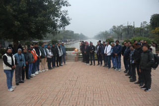 नेपाल–भारतका पत्रकार किन आए लुम्बिनी ?