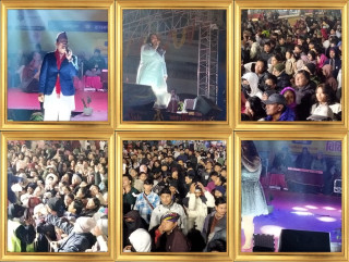 बद्री पंगेनी र ज्योति मगरले नचाए दर्शकलाई