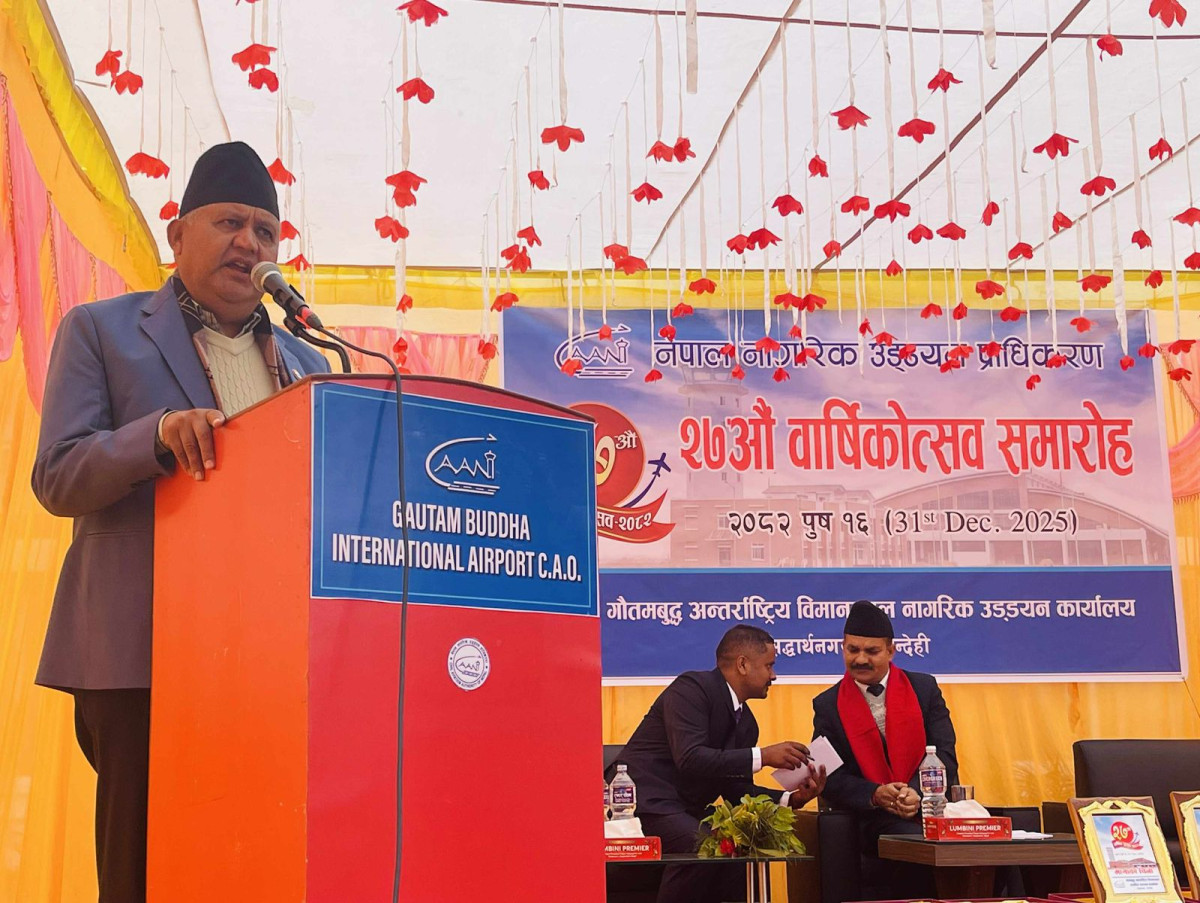 ‘गौतमबुद्ध अन्तर्राष्ट्रिय विमानस्थल नियमित सञ्चालनका लागि कूटनीतिक पहल आवश्यक’