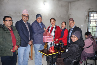 तिलोत्तमा–६ मा सिलाईकटाई तालिम सुरु