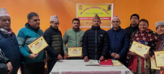 गणेश कालिका मन्दिरको अध्यक्षमा काफ्ले