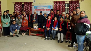 पृथ्वी जयन्तीको अवसरमा वक्तृत्वकला प्रतियोगिता, आर्या पब्लिक प्रथम