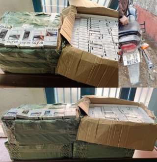 बुटवलबाट १३ लाखको अवैध सामान बरामद