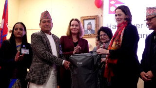 नर्वे र डब्लुएचओको सहयोगमा नेपाललाई आधुनिक उपकरण तथा तालिम सामग्री हस्तान्तरण